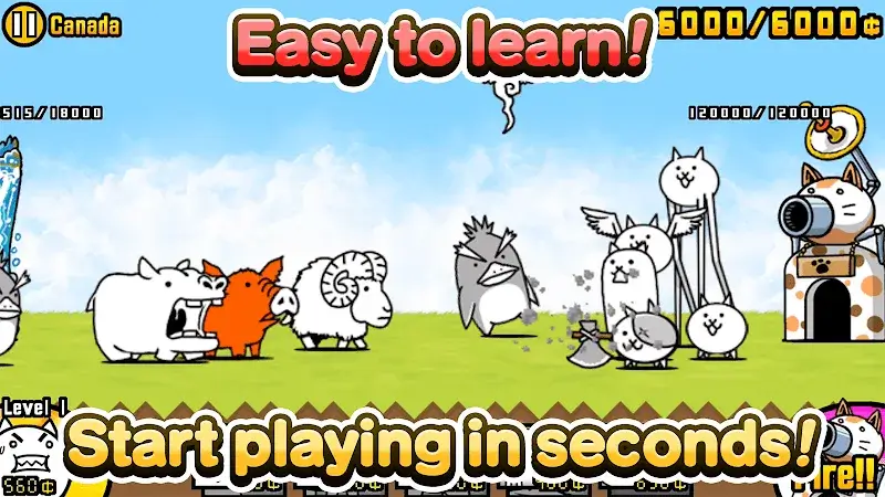 The Battle Cats in-game preview 3