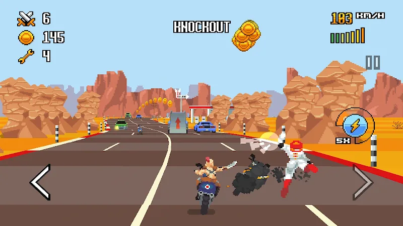 Retro Highway screenshot 1