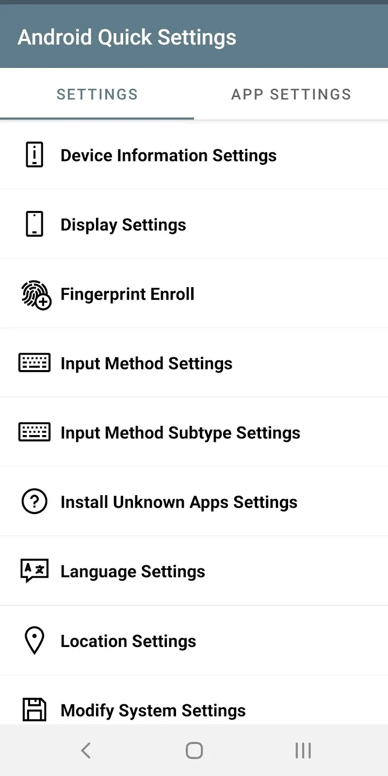 Android Quick Settings screenshot 3