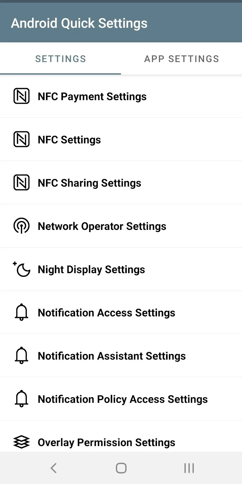 Android Quick Settings screenshot 4