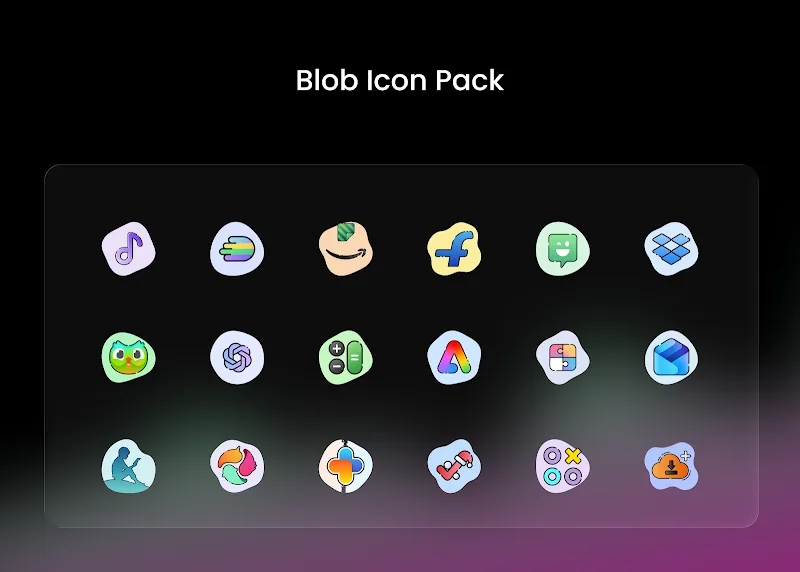 Blob Icon Pack screenshot 6