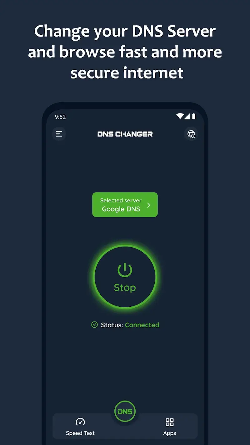 DNS Changer screenshot 1