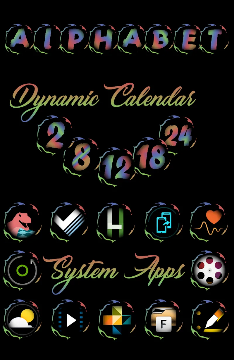 Dark Army Omni Icon Pack screenshot 4
