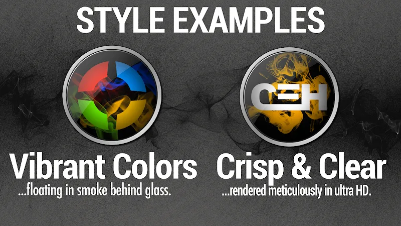 Smoke Rings Icon Pack screenshot 1