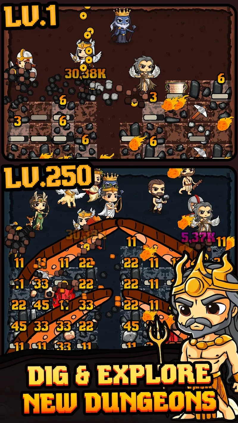 Idle God Miner screenshot 1