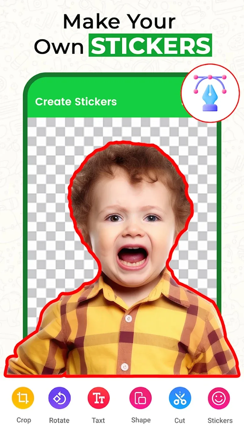 WhatsApp Sticker screenshot 4