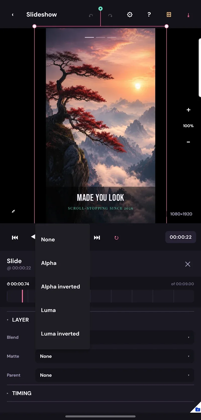 Effects Motion Studio screenshot 5