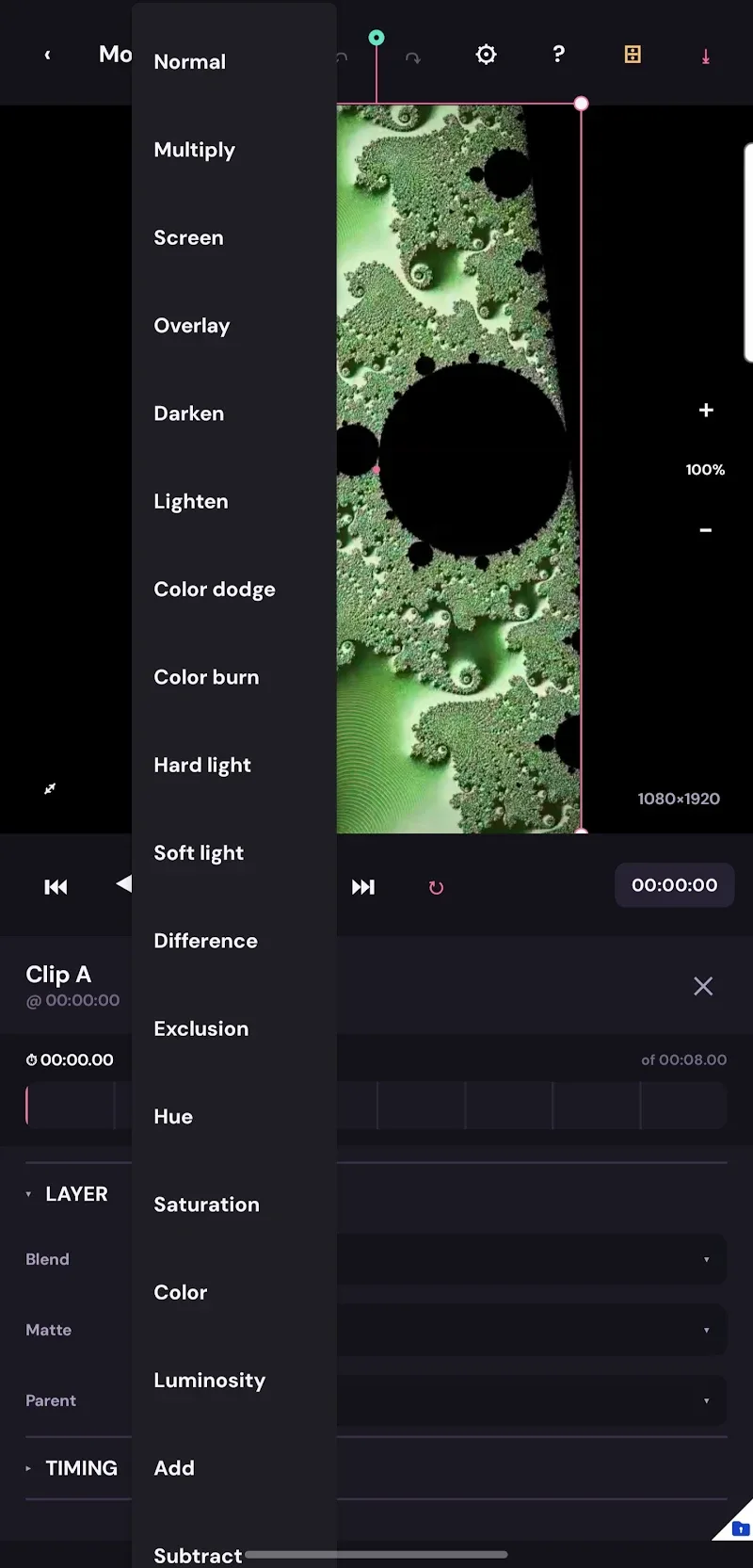 Effects Motion Studio screenshot 4
