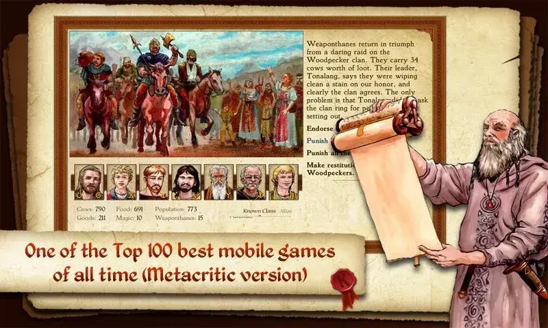 King of Dragon Pass: Text RPG screenshot 1