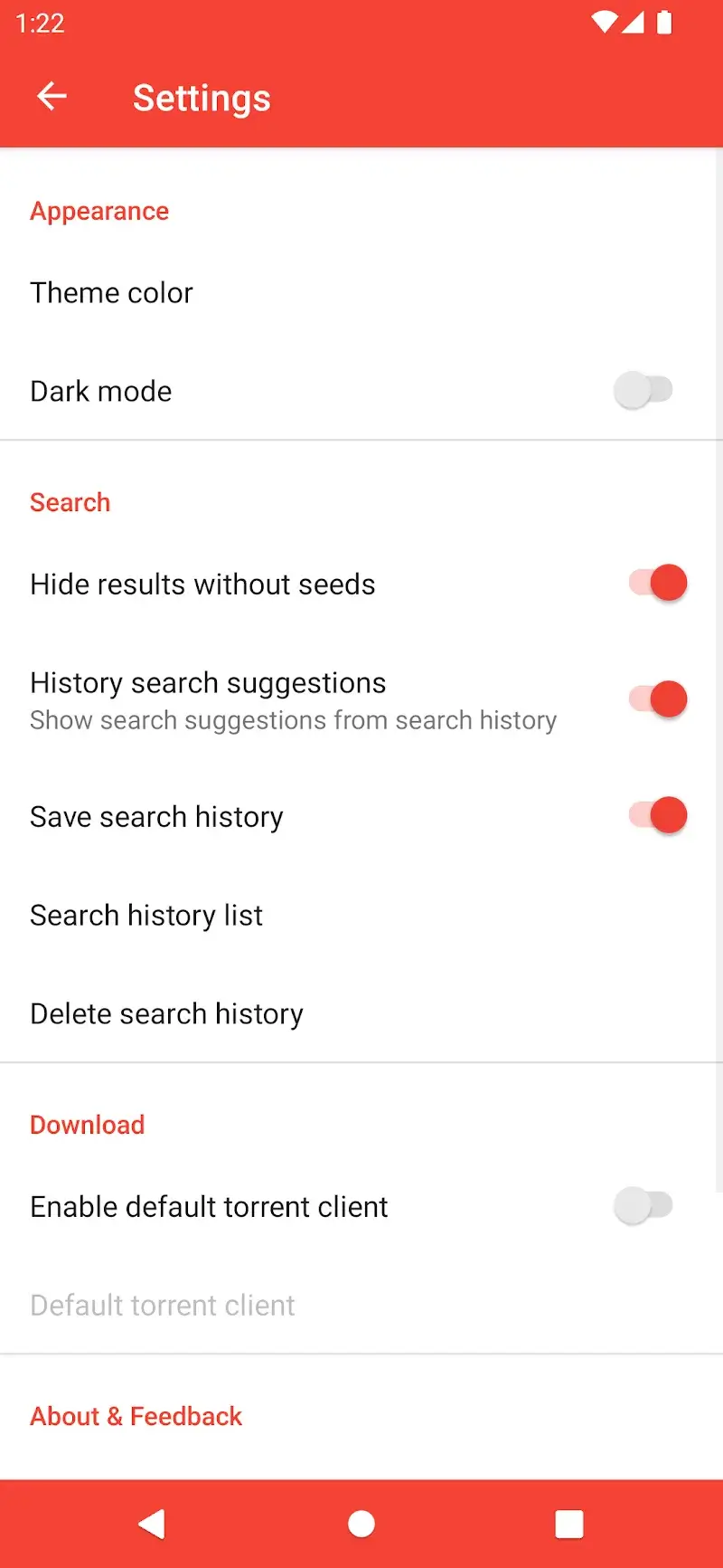 Torrent Search Revolution screenshot 4