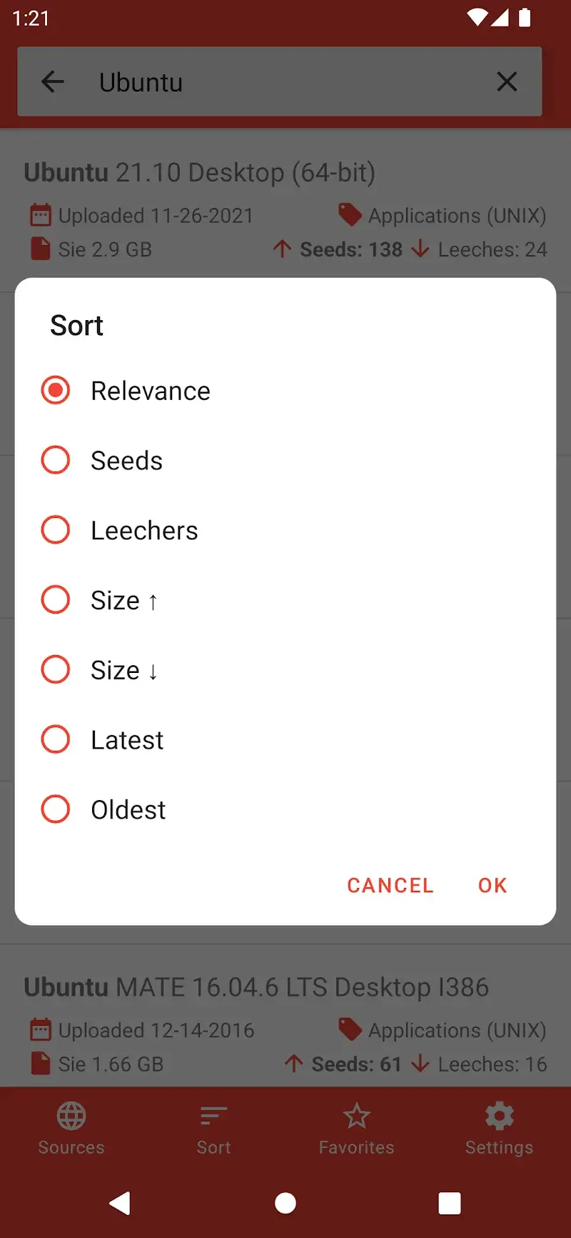 Torrent Search Revolution screenshot 3