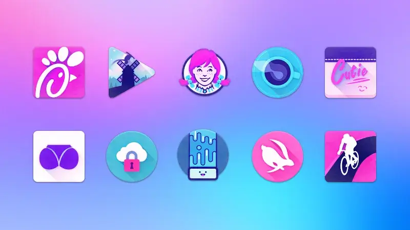 Unicorn Icon Pack screenshot 5