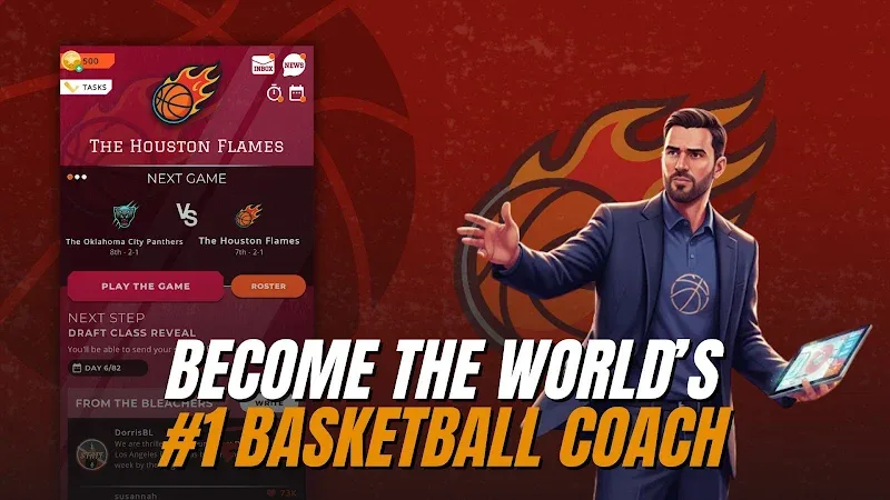 Astonishing Basketball Manager screenshot 1