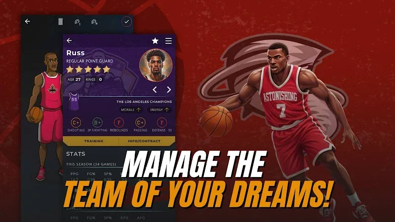 Astonishing Basketball Manager screenshot 3