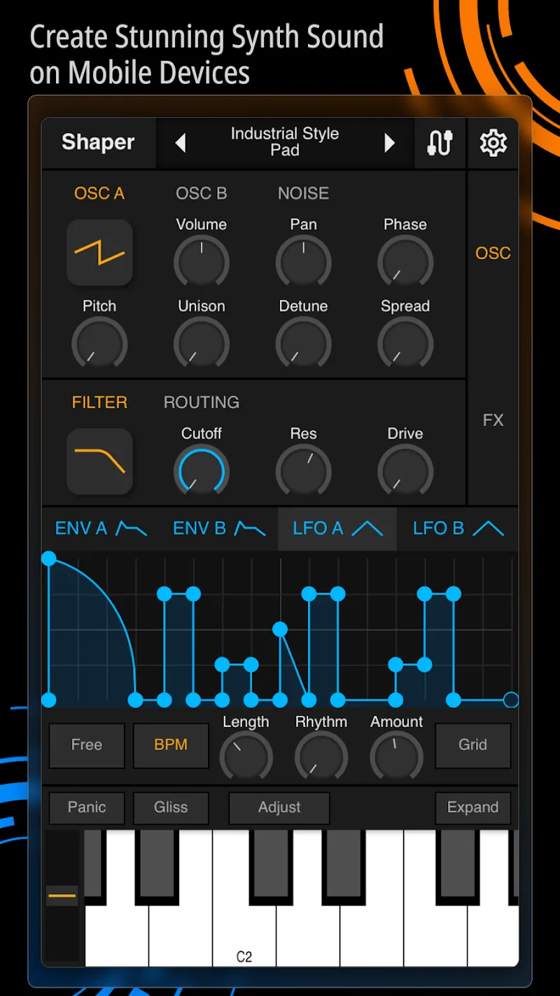 Shaper screenshot 1