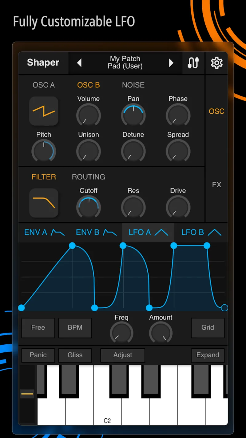 Shaper screenshot 2