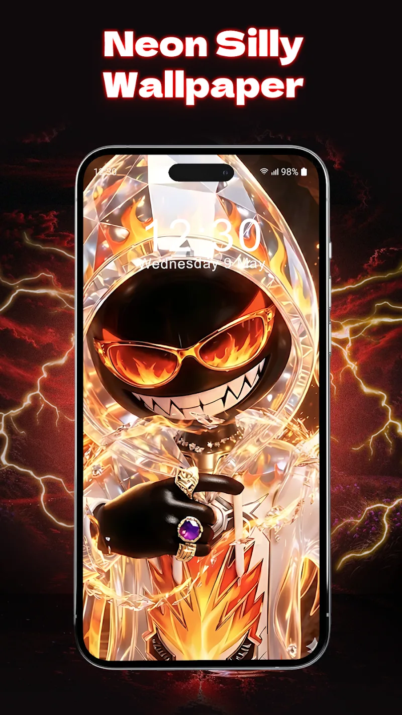 Fun Smile Silly Live Wallpaper screenshot 2