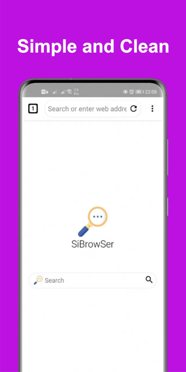 Simontok Browser screenshot 1