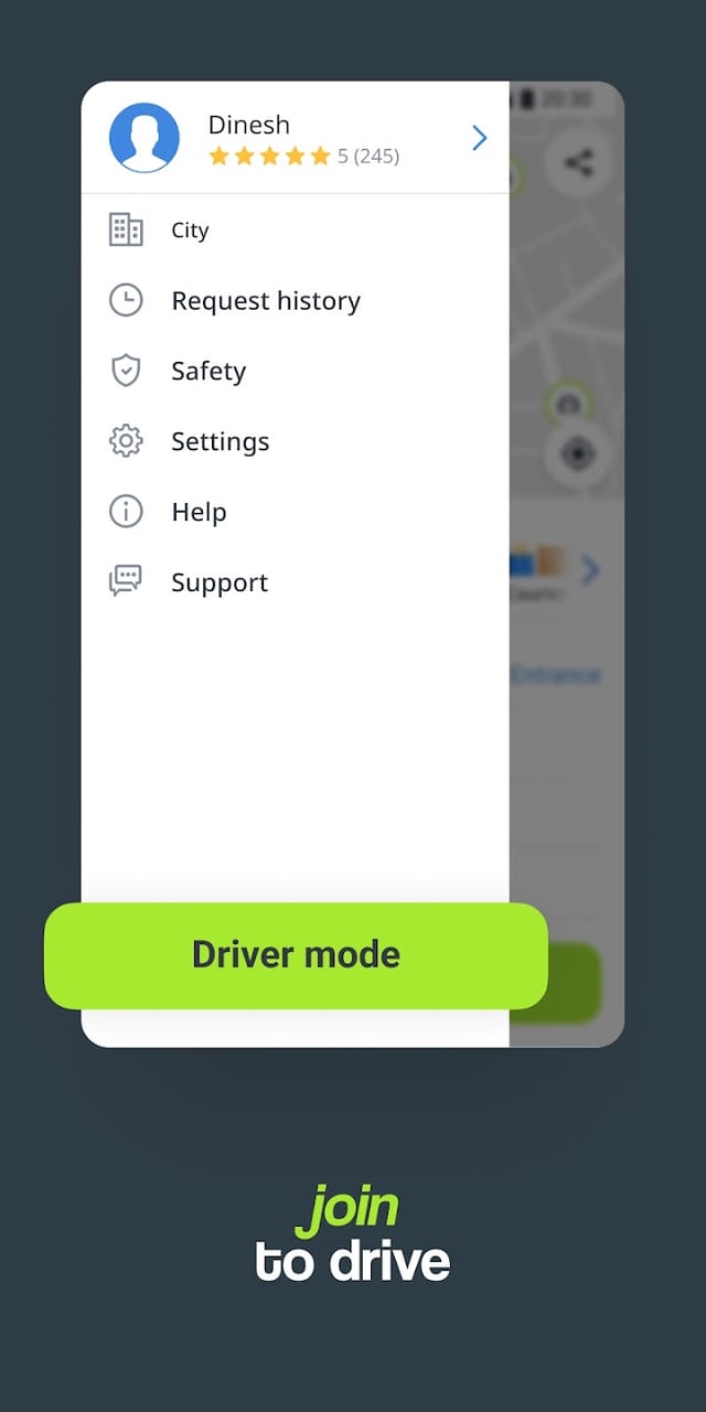 inDriver screenshot 2
