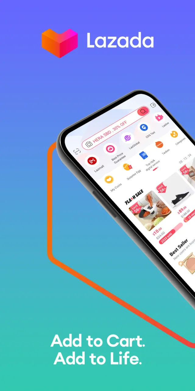 Lazada screenshot 1
