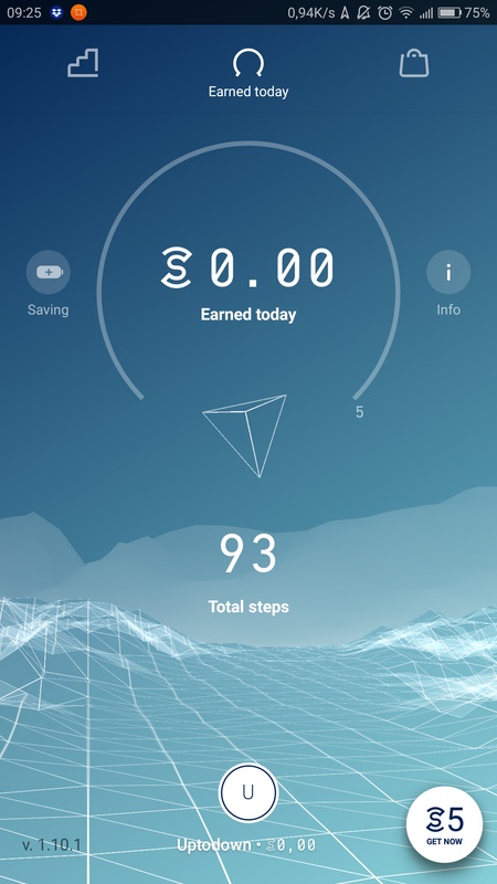 Sweatcoin screenshot 1