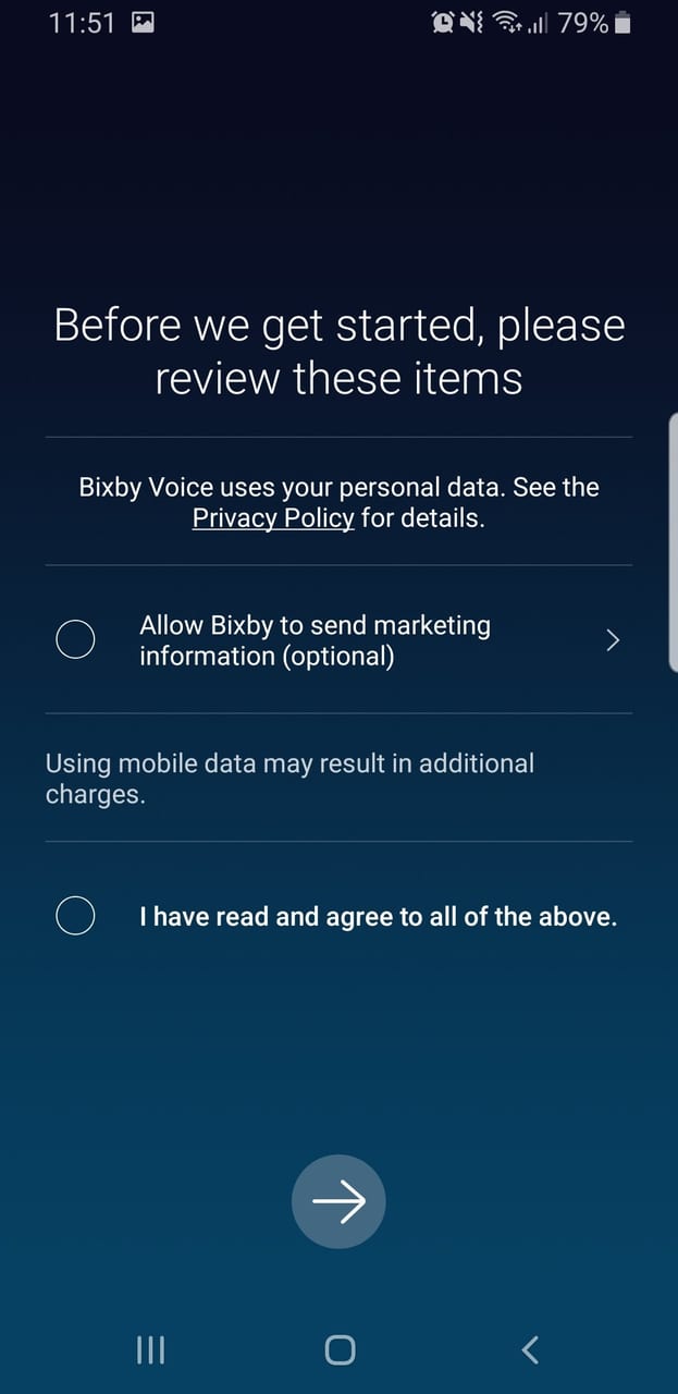 Bixby Voice screenshot 2