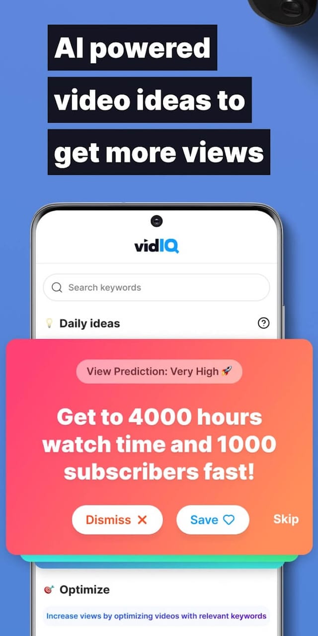vidIQ screenshot 2