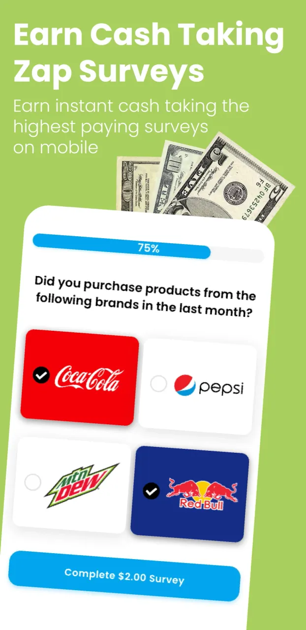 Zap Surveys screenshot 1
