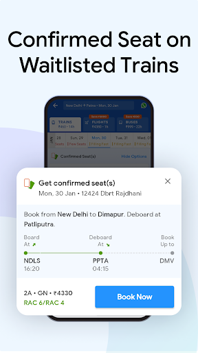 ixigo Train Status Ticket Book screenshot 7