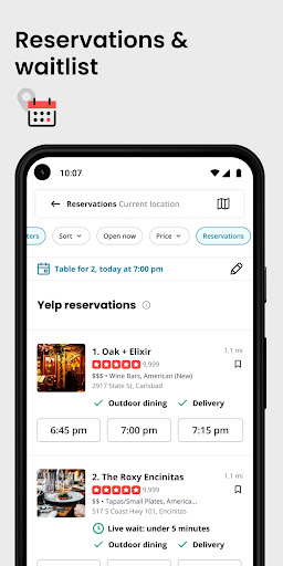 Yelp screenshot 2