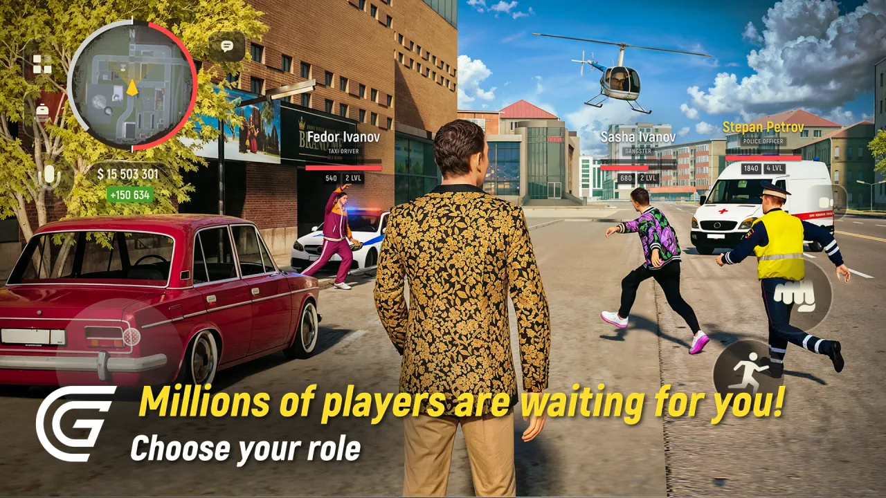 Grand Mobile: RP Life Simulator screenshot 1