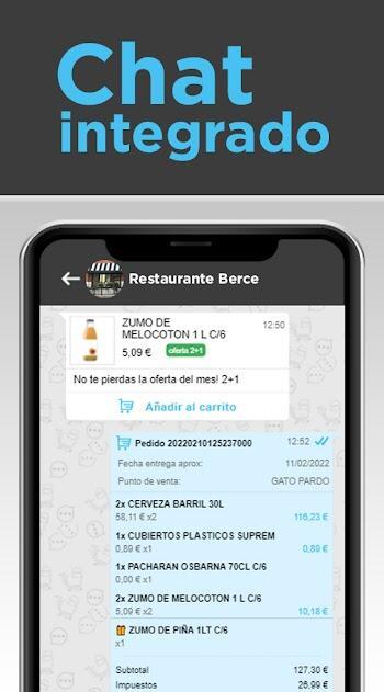Cart app screenshot 1