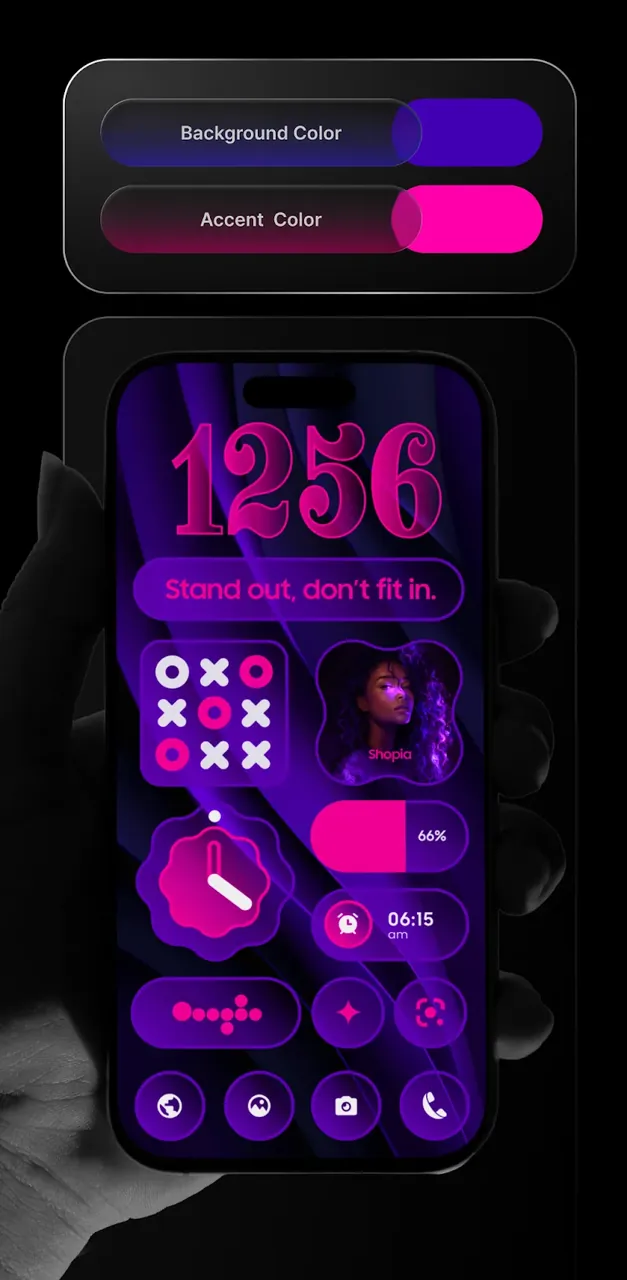 Glass Widgets Pro preview 2