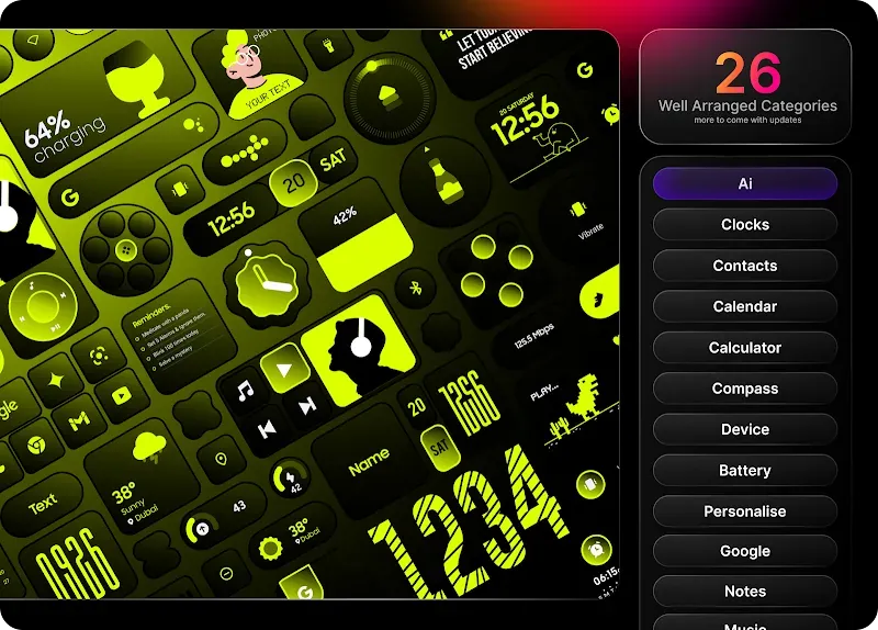 Glass Widgets Pro preview 5