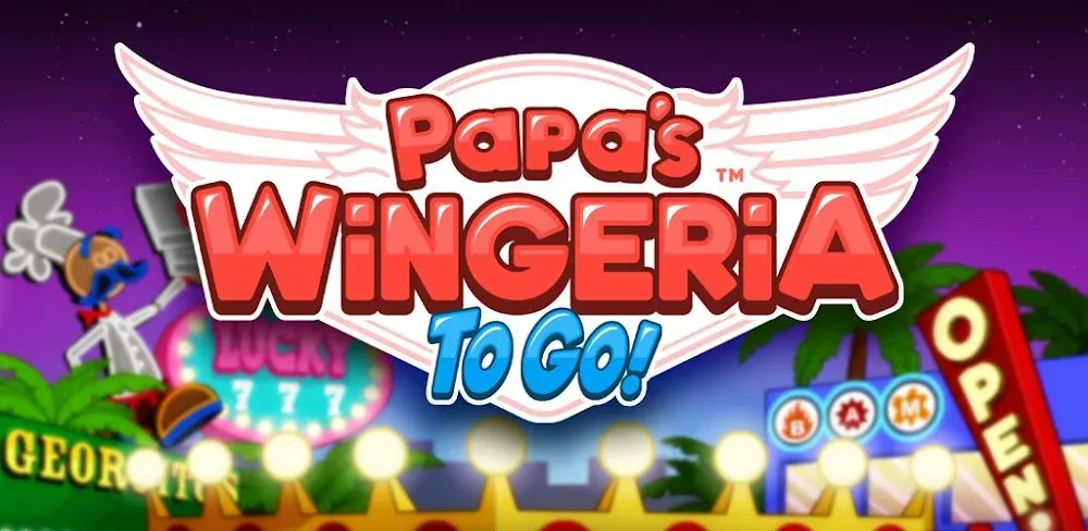 Papa's Wingeria To Go! screenshot 1