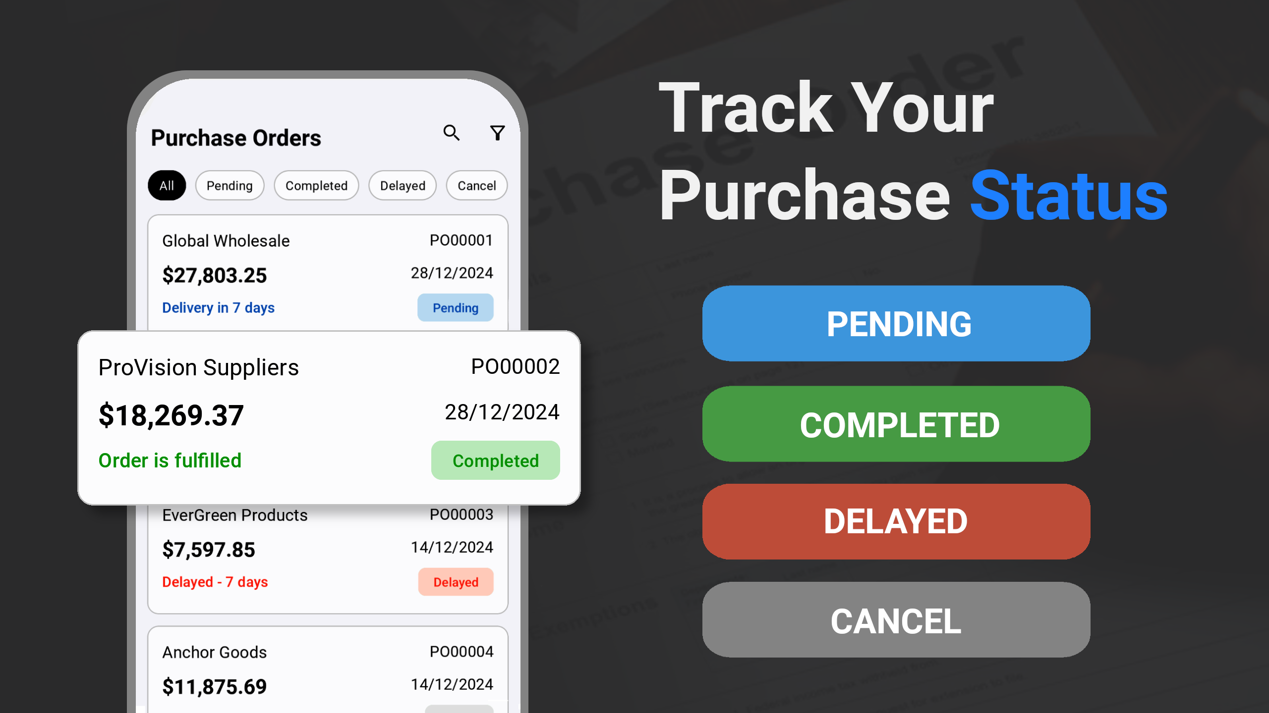Purchase Order Maker: Quick PO screenshot 3