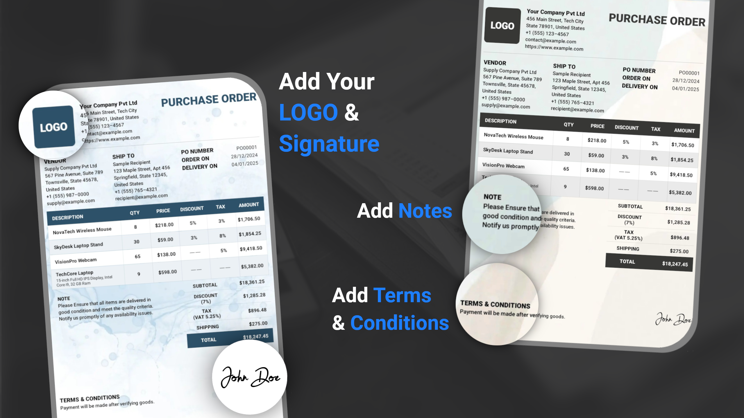Purchase Order Maker: Quick PO screenshot 4