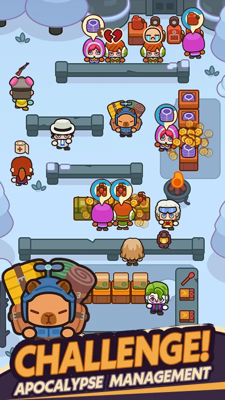 Survival Caravan: Idle Game screenshot 2