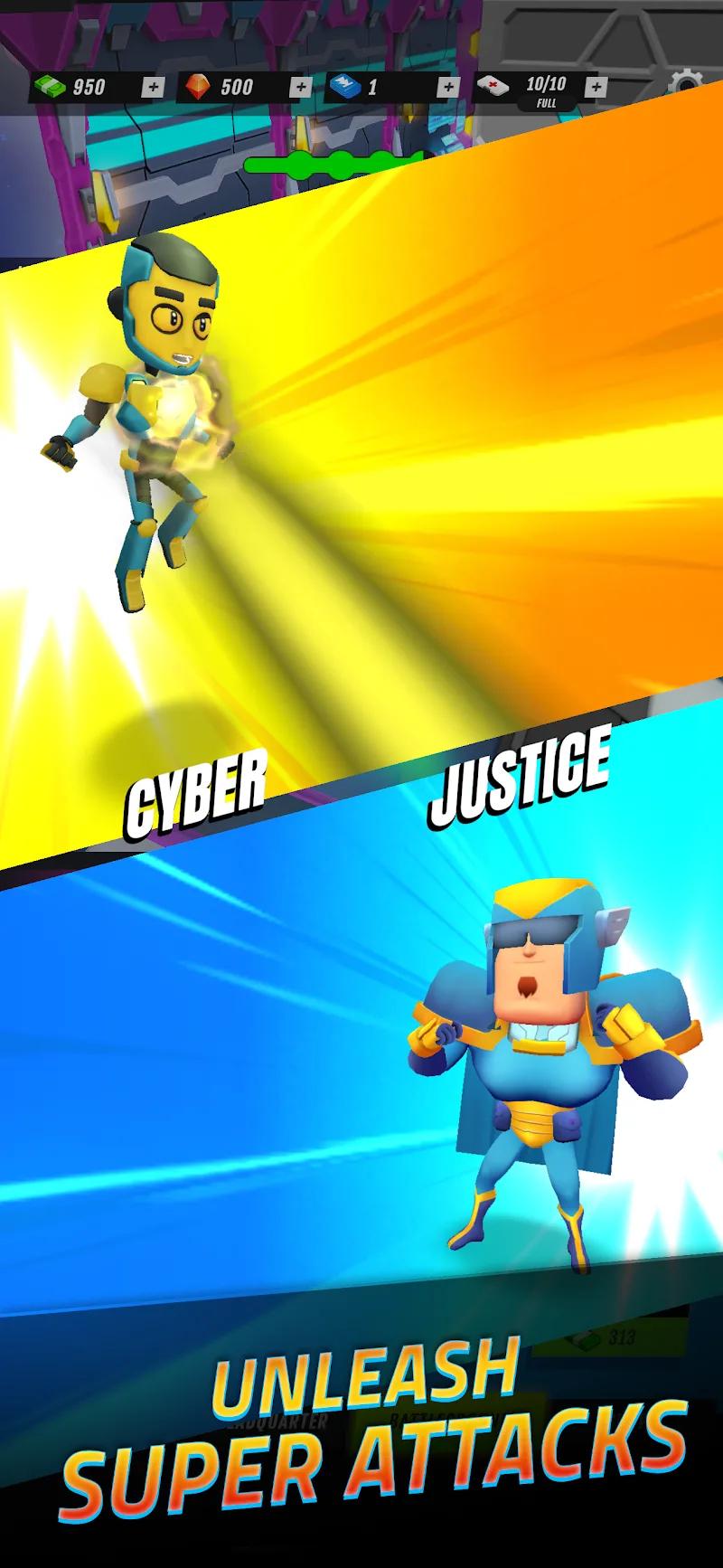Superheroes Idle RPG League screenshot 5