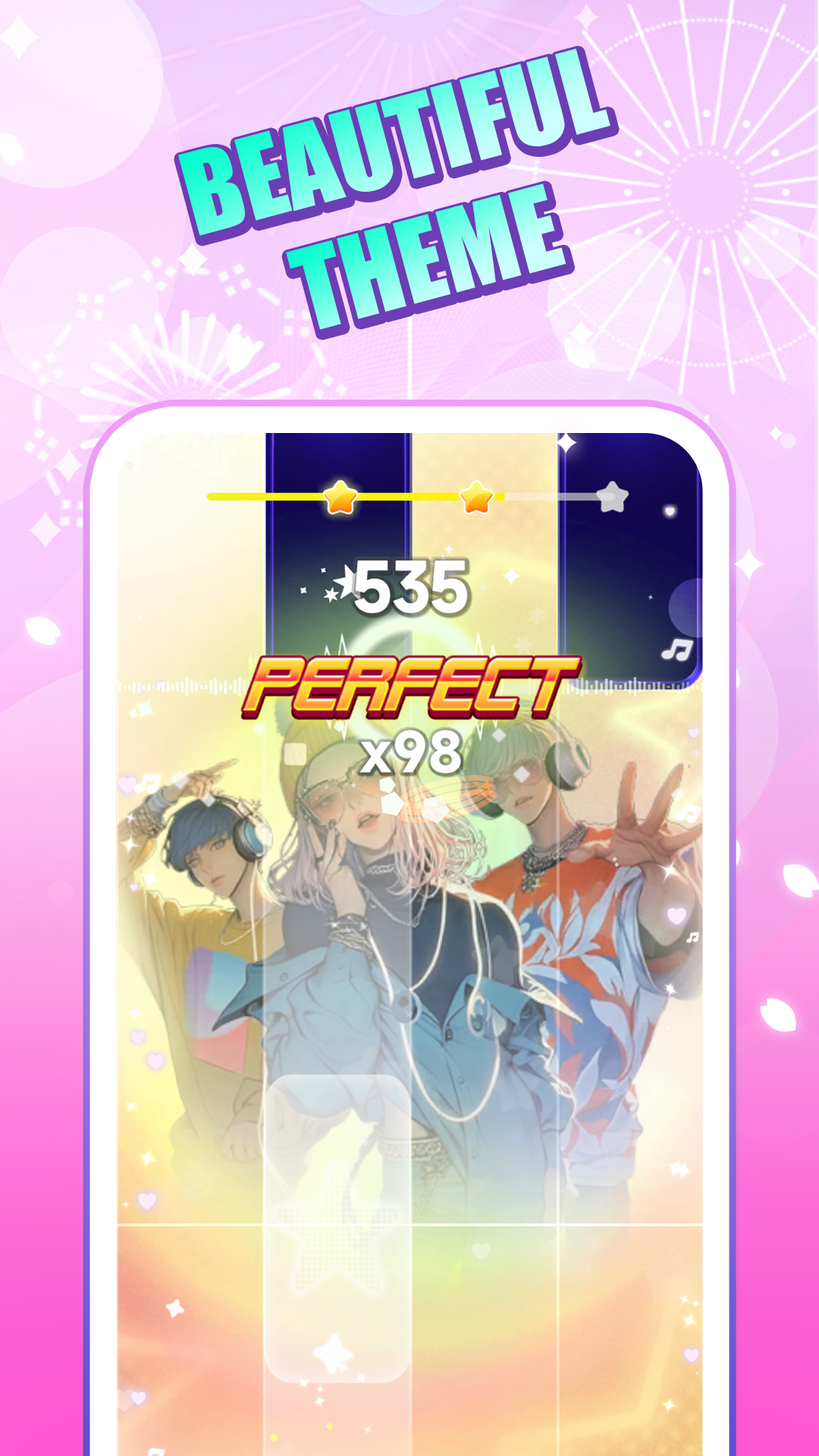 Rhythm Tiles: Pop Songs screenshot 2