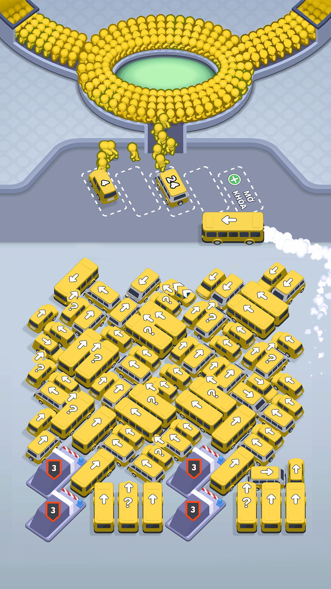 Crowd Escape Bus Puzzle screenshot 3