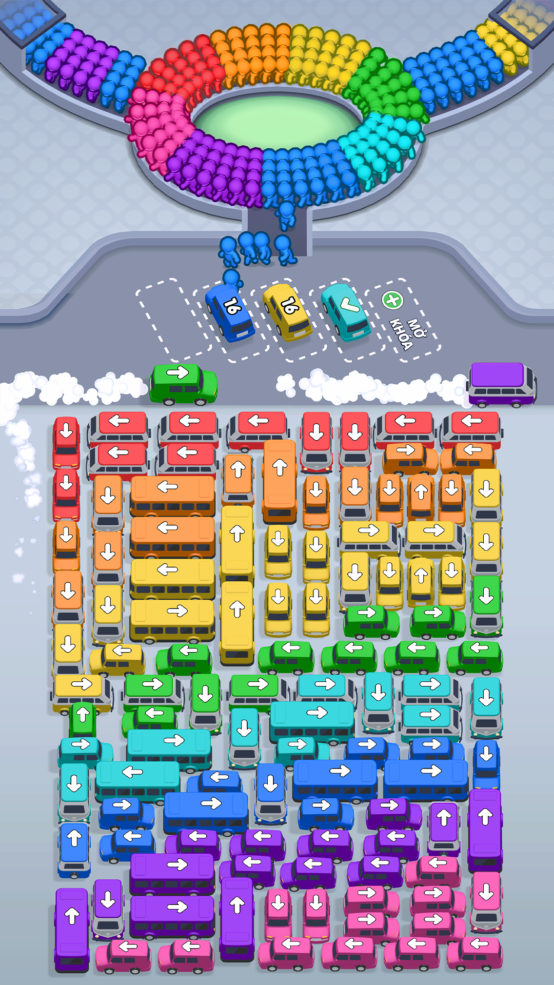 Crowd Escape Bus Puzzle screenshot 5