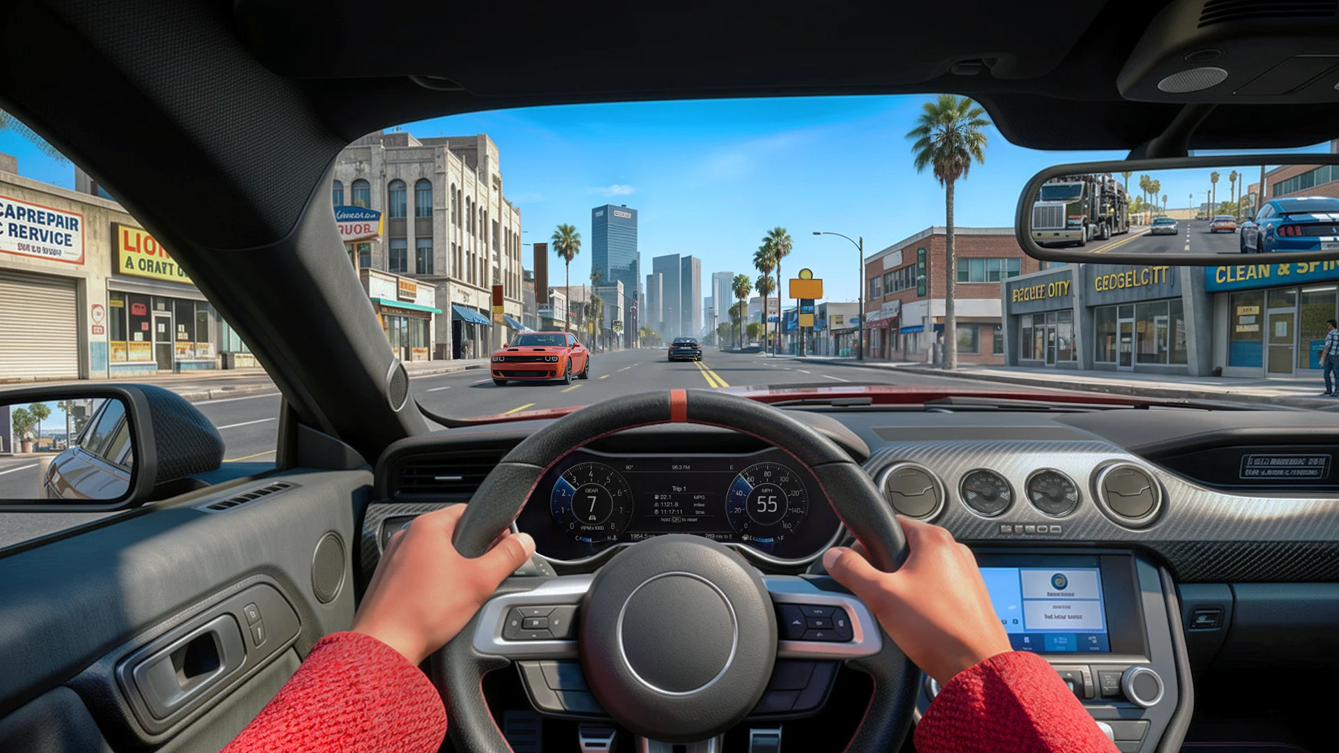 Car Driving & Drift Games 3D display image 2