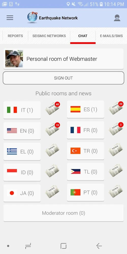 Earthquake Network Pro screenshot 6