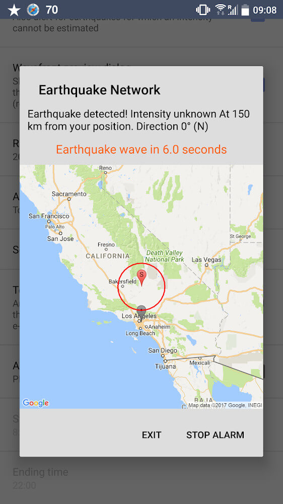 Earthquake Network Pro screenshot 2