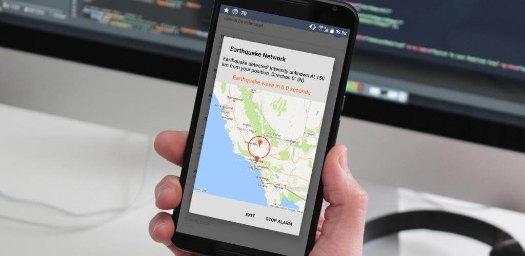Earthquake Network Pro screenshot 1