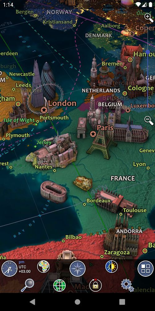 Earth 3D – World Atlas screenshot 3