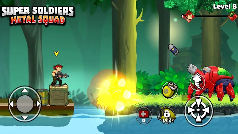 Super Soldiers: Metal Squad screenshot 6