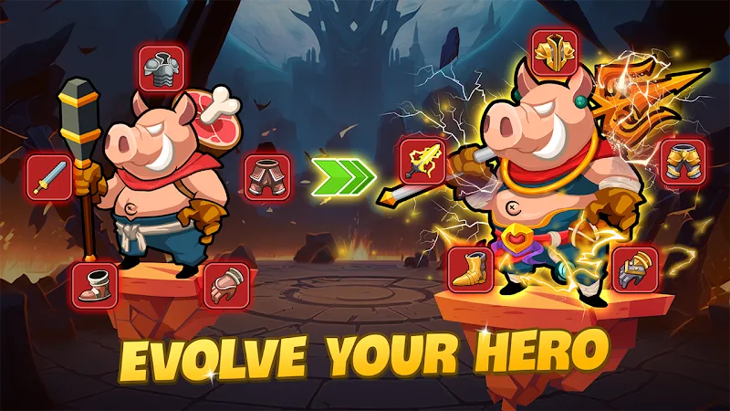 Super Human War: Idle RPG screenshot 5