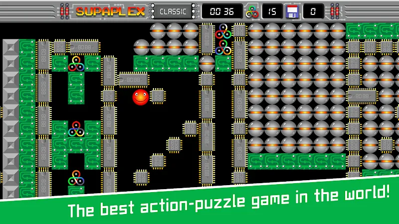 Supaplex screenshot 2
